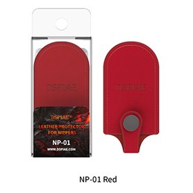 DSPIAE NP-01 Skórzana osłonka LEATHER PROTECTOR FOR NIPPERS RED