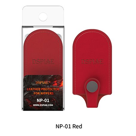 DSPIAE NP-01 Skórzana osłonka LEATHER PROTECTOR FOR NIPPERS RED
