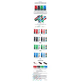 DSPIAE AS-BK25 ALUMINUM ALLOY SND BOARD BLAK 3PCS