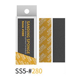 DSPIAE SS5-280 5mm #280 SANDING SPONGE 5 PCS