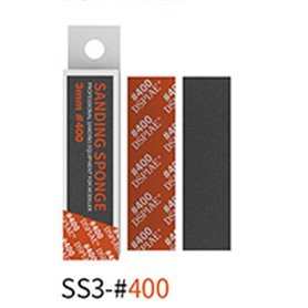 DSPIAE SS3-400 3mm #400 SANDING SPONGE 5 PCS