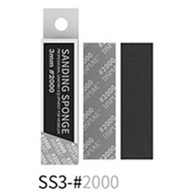 DSPIAE SS3-2000 3mm #2000 SANDING SPONGE 5 PCS