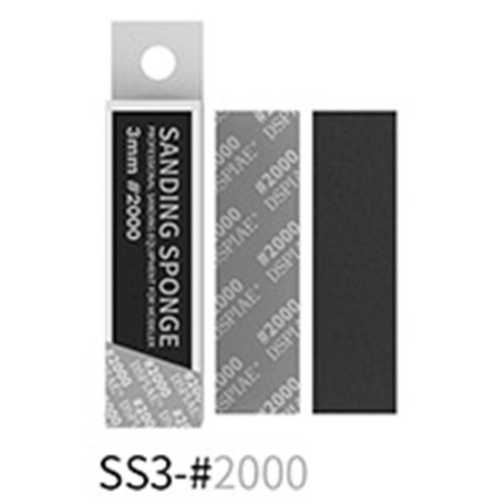 DSPIAE SS3-2000 Gąbka ścierna 3mm 2000 SANDING SPONGE - 5szt.