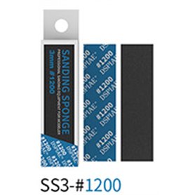 DSPIAE SS3-1200 3mm #1200 SANDING SPONGE 5 PCS