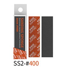 DSPIAE SS2-400 2mm #400 SANDING SPONGE 5 PCS