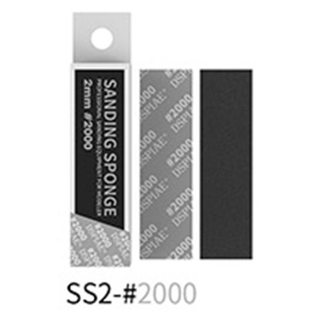 DSPIAE SS2-2000 2mm #2000 SANDING SPONGE 5 PCS