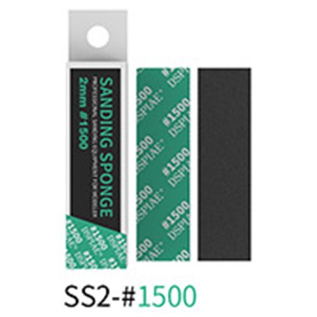 DSPIAE SS2-1500 2mm #1500 SANDING SPONGE 5 PCS