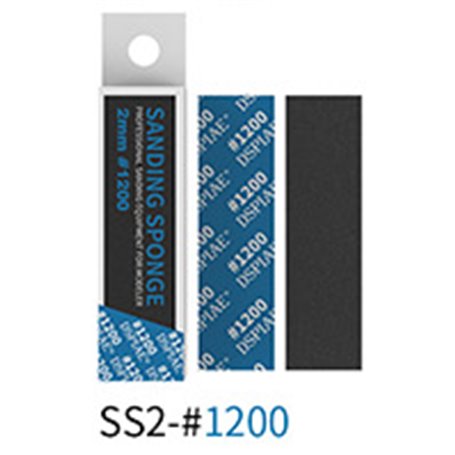 DSPIAE SS2-1200 2mm #1200 SANDING SPONGE 5 PCS