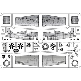 Arma Hobby 1:72 Grumman F4F-4 Wildcat - EXPERT SET