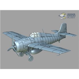 Arma Hobby 1:72 Grumman F4F-4 Wildcat - EXPERT SET