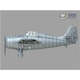 Arma Hobby 1:72 Grumman F4F-4 Wildcat - EXPERT SET