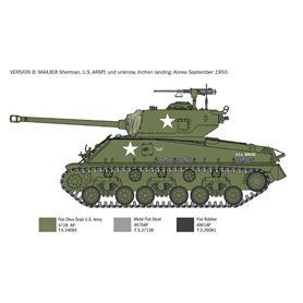 Italeri 6586 1/35 M4A3E8 Sherman ( Korean war)