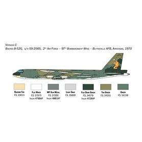 Italeri 1:72 B-52G - EARLY W/HOUND DOG MISSILES