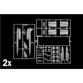 Italeri 1:72 B-52G - EARLY W/HOUND DOG MISSILES