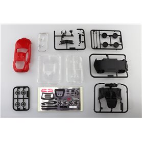 Aoshima 1:32 Toyota GB Supra 2019 Prominence RED - THE SNAPKIT