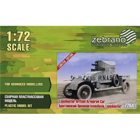 Zebrano 72041 Lanchester British Armored Car