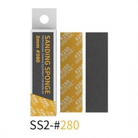 DSPIAE SS2-280 2mm #280 SANDING SPONGE 5 PCS