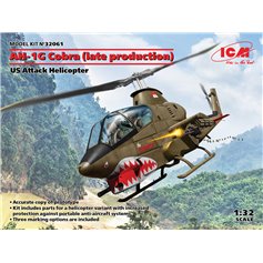 ICM 1:32 AH-1G Cobra - LATE PRODUCTION - US ATTACK HELICOPTER