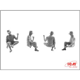 ICM 1:32 US HELICOPTER PILOTS - VIETNAM WAR