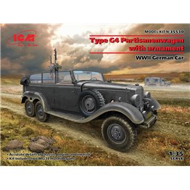 ICM 35530 G4 with armament, WWII German Car