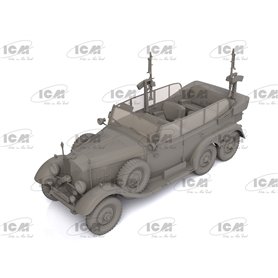 ICM 1:35 Type G4 Partisanenwagen - GERMAN WWII VEHICLE W/MACHINE GUN