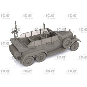 ICM 1:35 Type G4 Partisanenwagen - GERMAN WWII VEHICLE W/MACHINE GUN
