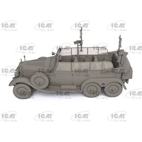 ICM 1:35 Type G4 Partisanenwagen - GERMAN WWII VEHICLE W/MACHINE GUN