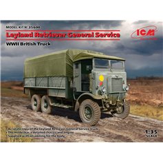 ICM 1:35 Leyland Retriever General Service - WWII BRITISH TRUCK