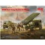 ICM DS3512 WWII Red Army Rocket Artillery (BM-13-16 on W.O.T. 8 chassis, Model W.O.T. 6, WWII Soviet BM-13-16 MLRS Vehicle Crew,