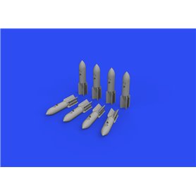 Eduard BRASSIN 1:32 SC 50 GERMAN WWII BOMBS - 8szt.