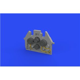 Eduard LOOK 1:48 Tablica przyrządów Sopwith Camel dla Eduard