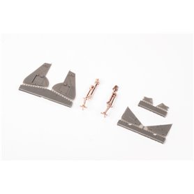 Eduard 1:48 Tempest Mk.II undercarriage legs BRONZE dla Eduard/Special Hobby