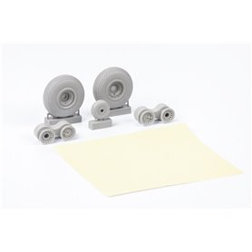 Eduard 1:48 B-17 wheels block tread dla Hkm