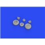 Eduard 1:48 Su-27 wheels dla Great Wall Hobby