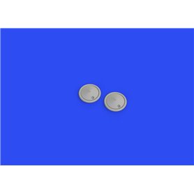 Eduard BRASSIN 1:48 Sopwith Camel wheels Type 2 dla Eduard