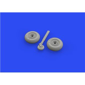 Eduard BRASSIN 1:48 Spitfire Mk.V wheels dla Eduard