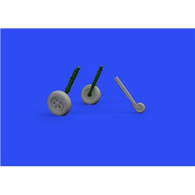 Eduard BRASSIN 1:48 Spitfire Mk.V wheels dla Eduard