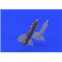 Eduard 1:48 Spitfire Mk.Vc undercarriage legs BRONZE dla Eduard