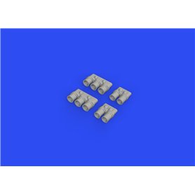 Eduard BRASSIN 1:48 F6F exhaust stacks dla Eduard