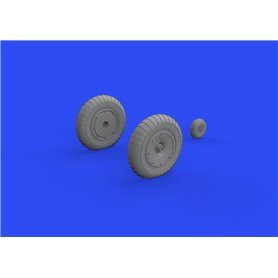 Eduard 1:48 Me 163B wheels dla Gaspatch Models