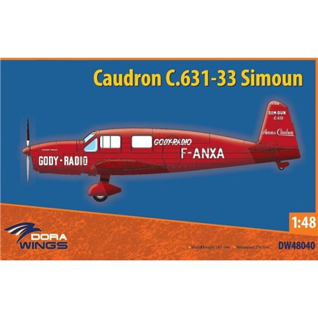 Dora Wings 48040 Caudron C.631/633 Simoun