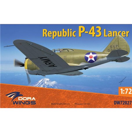 Dora Wings 72027 Republic P-43 Lancer