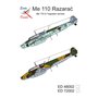 Exotic Decals 72002 Me 110 Razarac - Me 110 in Yugoslav service
