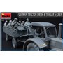 Mini Art 1:35 GERMAN TRACTOR D8506 AND TRAILER W/CREW