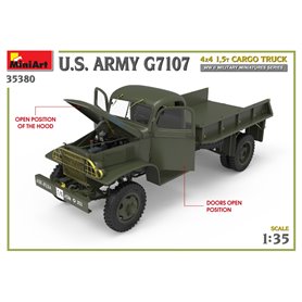 Mini Art 1:35 US ARMY G7107 4X4 1,5T CARGO TRUCK