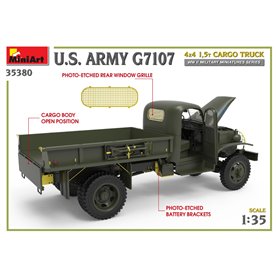 Mini Art 1:35 US ARMY G7107 4X4 1,5T CARGO TRUCK