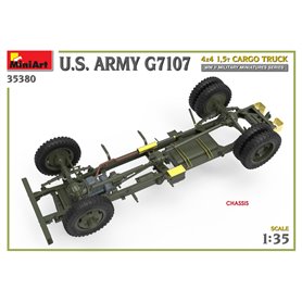 Mini Art 1:35 US ARMY G7107 4X4 1,5T CARGO TRUCK