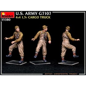 Mini Art 1:35 US ARMY G7107 4X4 1,5T CARGO TRUCK