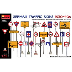Mini Art 35633 German traffic signs 1930-40's