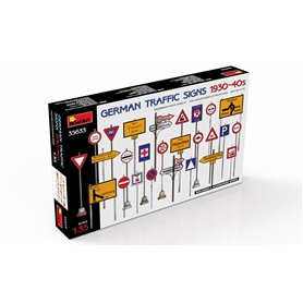 Mini Art 1:35 GERMAN TRAFFIC SIGNS 1930-40S